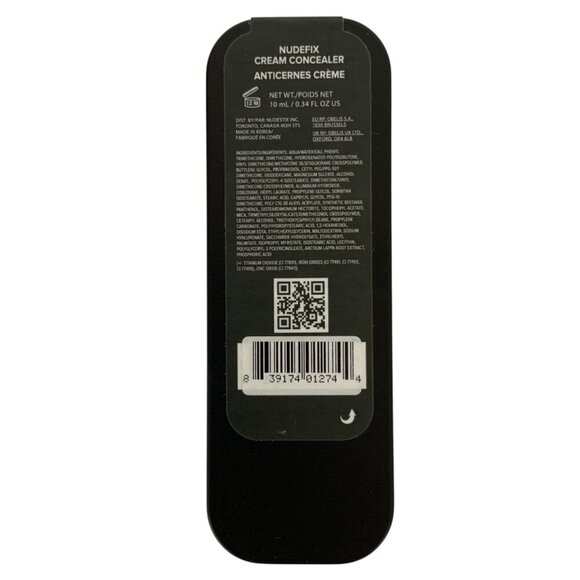 Nudestix Cream Concealer Anticernes Creme NUDE 3 10 ml / .34 fl oz - Picture 4 of 4